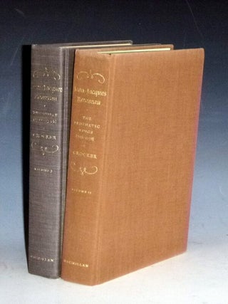 Jean-Jacques Rousseau, (Two Volumes)