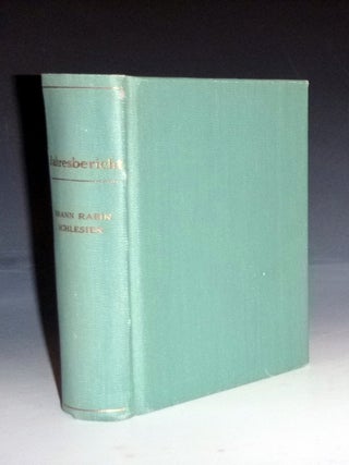 Item #002564 Jahresbericht Des Judisch-Theologischen Seminars fraenckel'scher Stiftung. Dr. M....