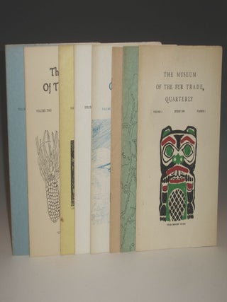 Item #002865 MUSEUM OF THE FUR TRADE QUARTERLY (8 ISSUES). Charles E. Jr. Hanson, Ed