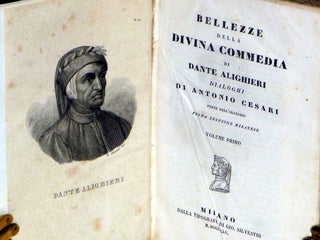 Bellezze Della Divina Commedia Di Dante Alighieri. Dialoghi Di Antonio Cesari