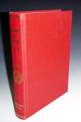 Item #004073 PUBLICATIONS OF THE CHAMPLAIN SOCIETY THUNDER BAY DISTRICT 1821-1892 A COLLECTION...