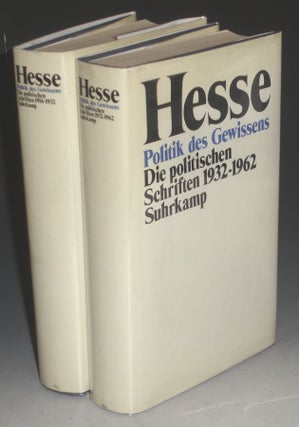 Item #005154 Politik Des Gewissens, Die Politischen Schriften 1914-1962 (in Two Volumes)....