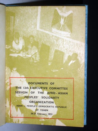 Documents of the 12th Executive Committee Session of the Afro-Asian Peoples' Solidarity Organization