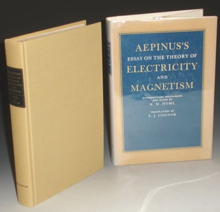 Item #006314 Essay on the Theory of Electricity and Magnetism. P. J. Connor Aepinus