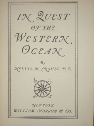 In Quest of the Western Ocean