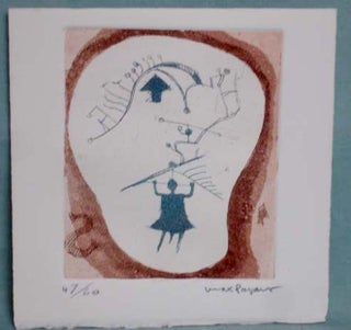 Naissance Des Signes: Trois Eaux-Fortes Originales De Max Papart