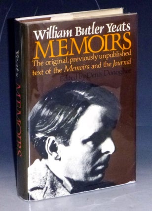 Item #010113 Memoirs, Autobiography-First Draft Journal. William Butler Yeats
