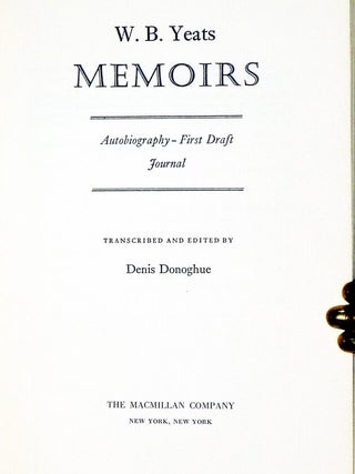 Memoirs, Autobiography-First Draft Journal