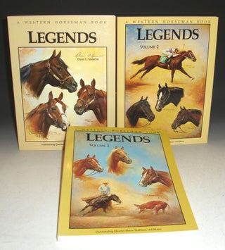 Item #010175 Legends: Outstanding Quarter Horse Stallions and Mares, in 3 Volumes. Diane C....