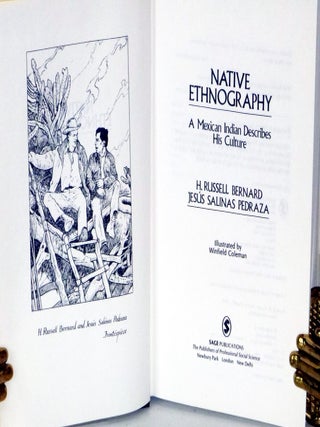 Native Ethnography, a Mexican Indian Describes His Culture