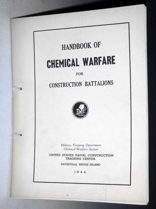 Item #010701 Handbook of Chemical Warfare for Construction Battalions