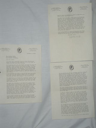 A Rare 3 Page TLS Letter from John A. Klemann, the Organizer of the International Philatellic Exhibition of 1926 Held at the Grand Central Place. With Catalogue.
