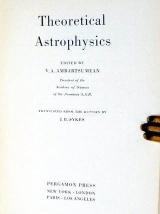 Theoretical Astrophysics