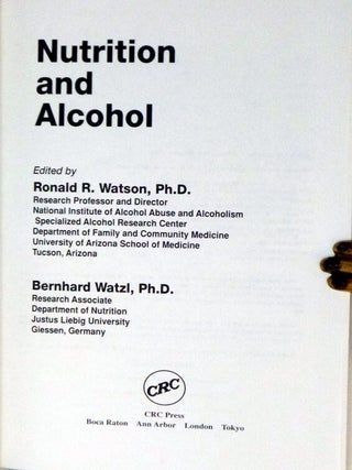 Nutrition and Alcohol