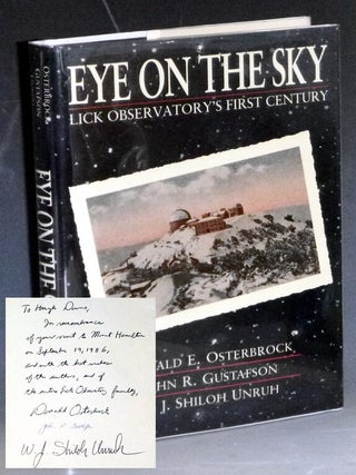 Item #012427 Eye on the Sky; Lick Observatory's First Century (Signed by All Three authors)....