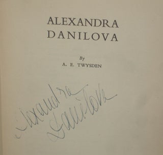 Alexandra Danilova (Signed on Title Page By Alexandra Danilova)