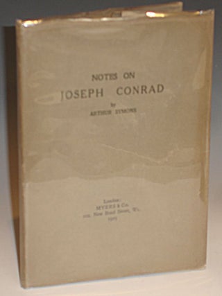 Notes on Joseph Conrad; with Some Unpublished Letters