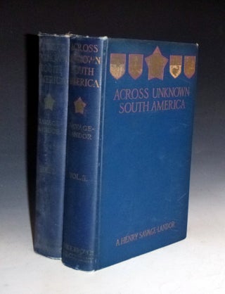 Across Unknown South America (2 Volume set)