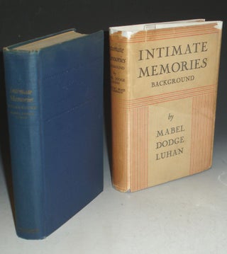Item #013802 Intimate Memoirs; Background. Mabel Dodge Luhan