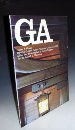 Item #013823 GA 66 (Global Architecture) Greene & Greene, David B. Gable House, Pasadena. Yukio...