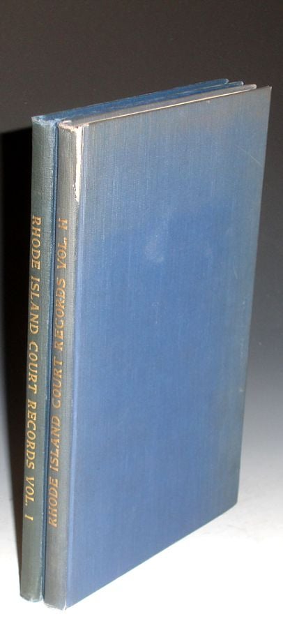 Rhode Island Court Records; Records Of The Court Of Trials Of The ...