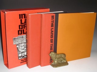 Item #015061 In the Land of the Olmec (2 Volume Set with Folder of maps in slipcase). Michael D....