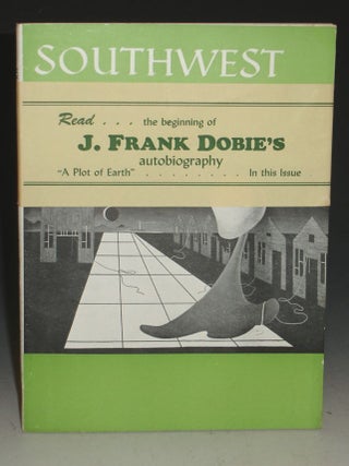 Item #015419 A Plot of Earth. J. Frank Dobie