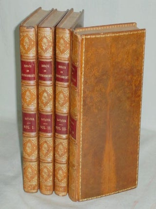 Item #015479 Essay on Physiognomy Calculated to Extend the Knowledge and the Love of Mankind....