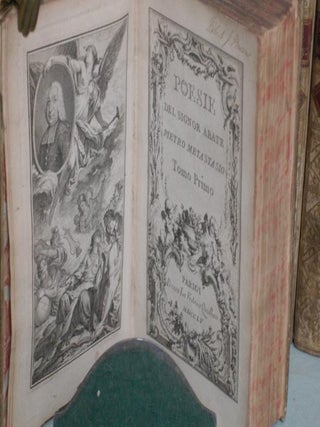 Poesie.... (Poems of Mr. Abbot Peter Metastasio)