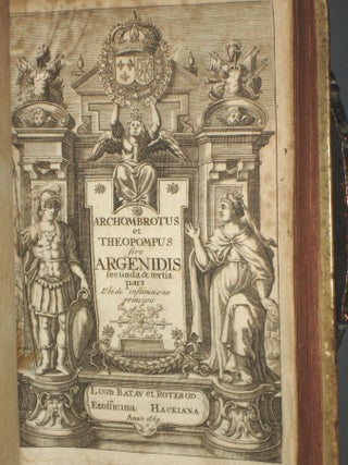 Archombrotus et Theopompus, Sive Agrenidid Secunda & Tertia Pars; Ubi De Institutione Principis