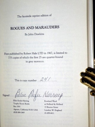 Rogues and Marauders (Limited to 775 Copies, Signed By the Publisher)