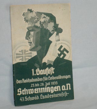 Item #016433 Amtl. Fuhrer Zum 1 Gaufest Des R.f.L., 43. Karl Rupp