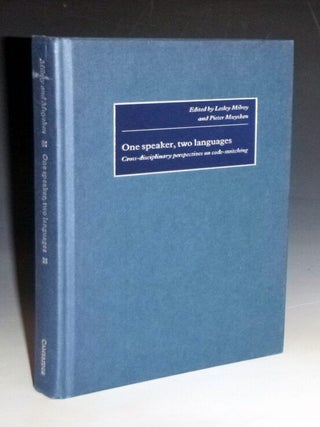Item #016470 One Speaker, Two Languages; Cross-disciplinary Perspectives on Code-Switching....