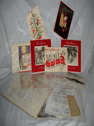 Item #016897 A Collection of Two Bob Hope Letters, One from Edward R. Murrow and Various Movie...