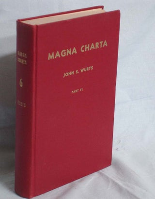 Item #017743 Magna Charta Families of Royal Descent. John S. Wirts