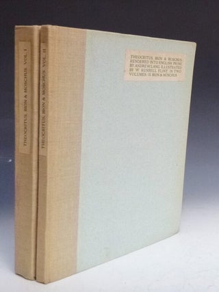 The Idyls of Theocritus and the Idyls of Bion & Moschus