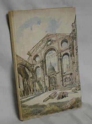 Item #018070 Bombed London: a Collection of Thirty-Eight Drawings of Historica Buildings Damaged...