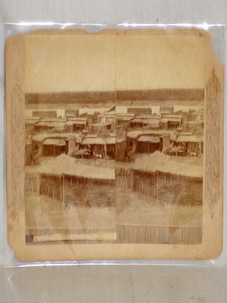 Item #018283 The Colorado River and Ehrenburg, Arizona, (Stereo Card). E. Enoch Conklin,...