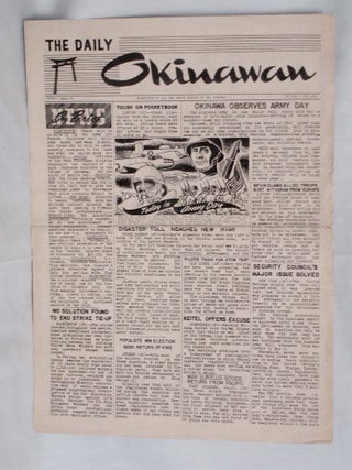 Item #018346 The Daily Okinawan (April 6, 1946); Army Day Issue
