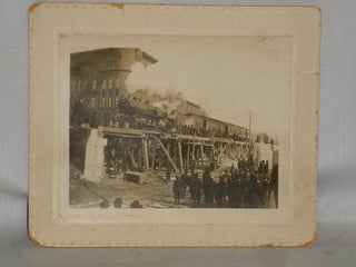 Item #018349 New York Central Railroad Photograph 5 1/4" x 4" Lyman Hakes Howe