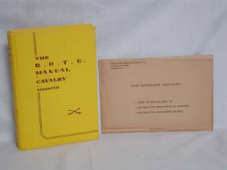 Item #018412 The R.O.T.C. Manual; Calvalry; a Textbook for the Reserve officers Training Corps,...