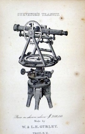 A Manual of the Principal Instruments used in American engineering and Surveying, 21st Edition (1874)
