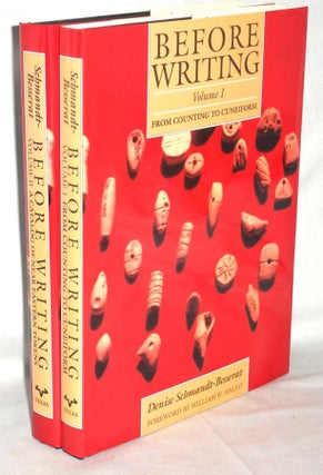 Item #018647 Before Writing (2 Vol Set in Original Dust jackets). Denise Schumandt-Besserat