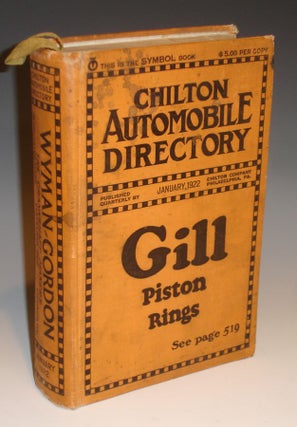 Item #018733 Chilton Automotive Directory, January 1922