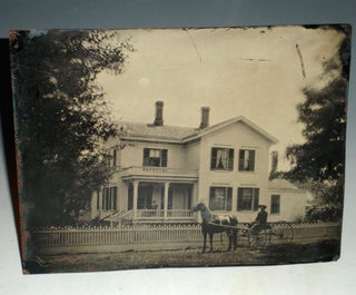 Item #018920 Tintype of Illinois Home,(ca.1890
