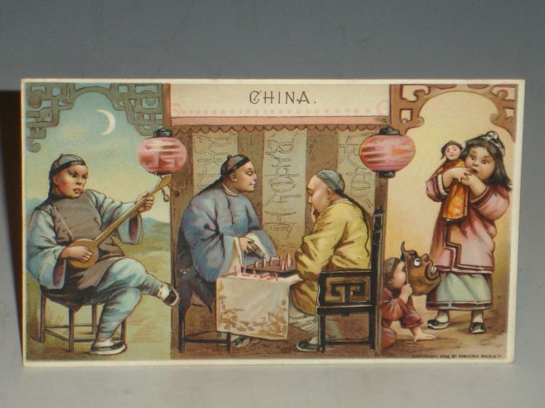 Item #018926 China (Advertising Promotional Material, Arbuckle Coffe, (ca, 1895)