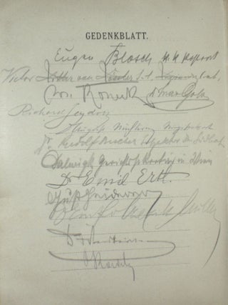 Erinnerungsfeier Der Mariahilfer Abiturienten Von 1879