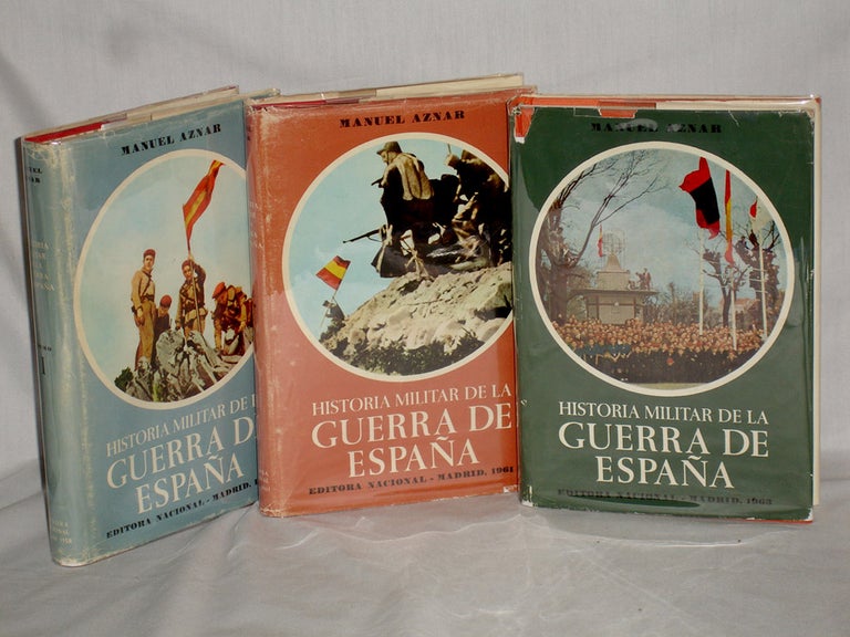 Item #019357 Historia Militar De La Guerra De Espana. Manuel Aznar.