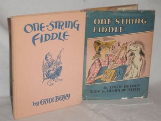 Item #019932 One String Fiddle. Erick Berry