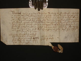 Land Deed Dated 1629-Vellum